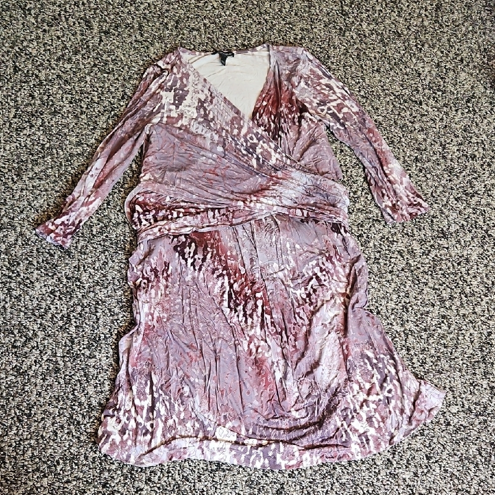 Nursing Patterned Dress